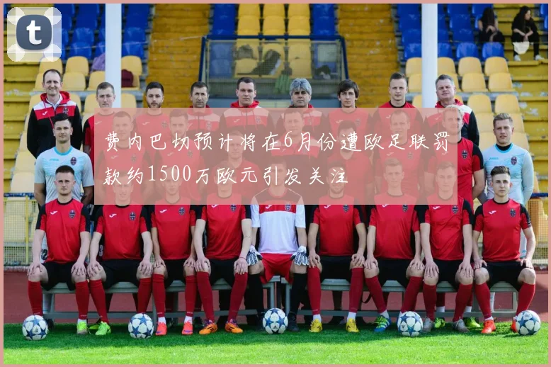 费内巴切预计将在6月份遭欧足联罚款约1500万欧元引发关注